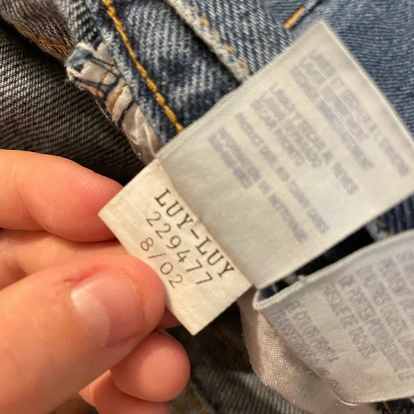 Rare VintageY2K Tommy Jeans||Tommy Hilfiger Patriotic Denim jeans size 5 - Picture 8 of 9